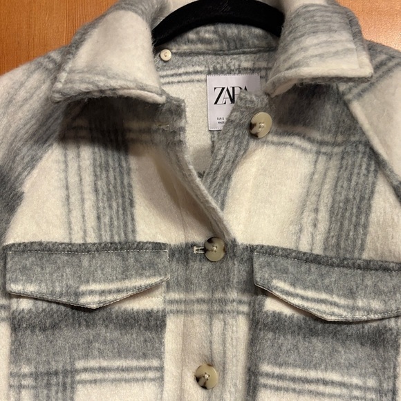 Zara Plaid Jacket - Picture 2 of 4